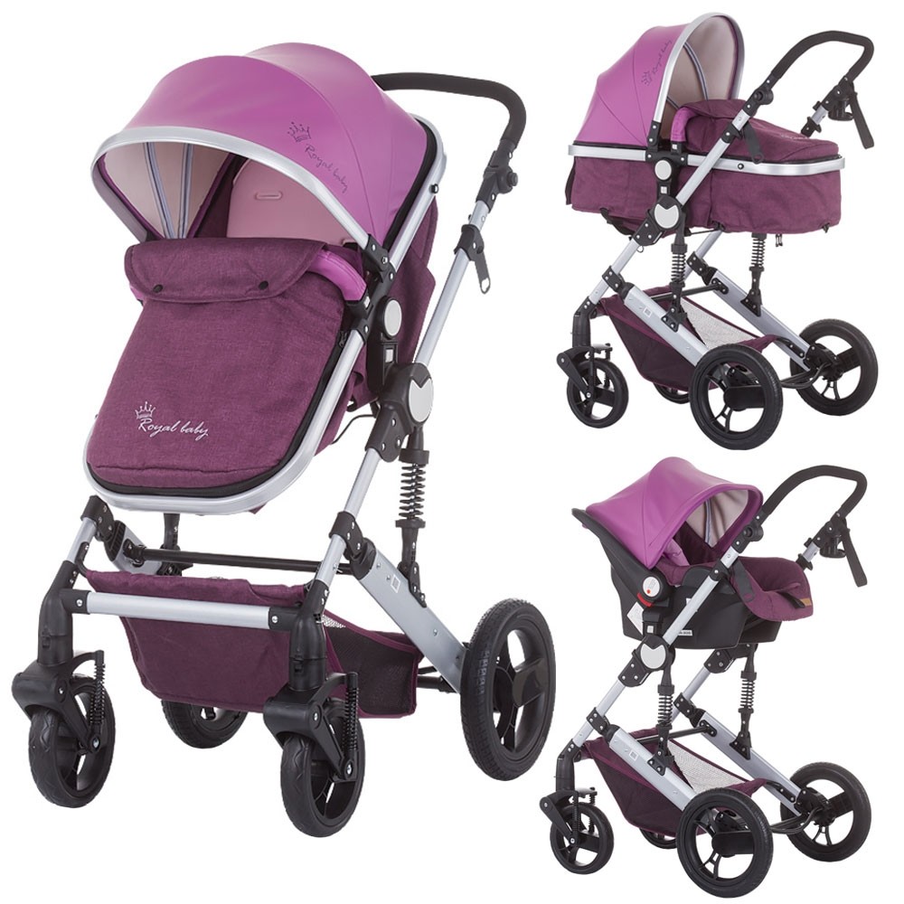 Carucior Chipolino Terra 2 in 1 orchid linen