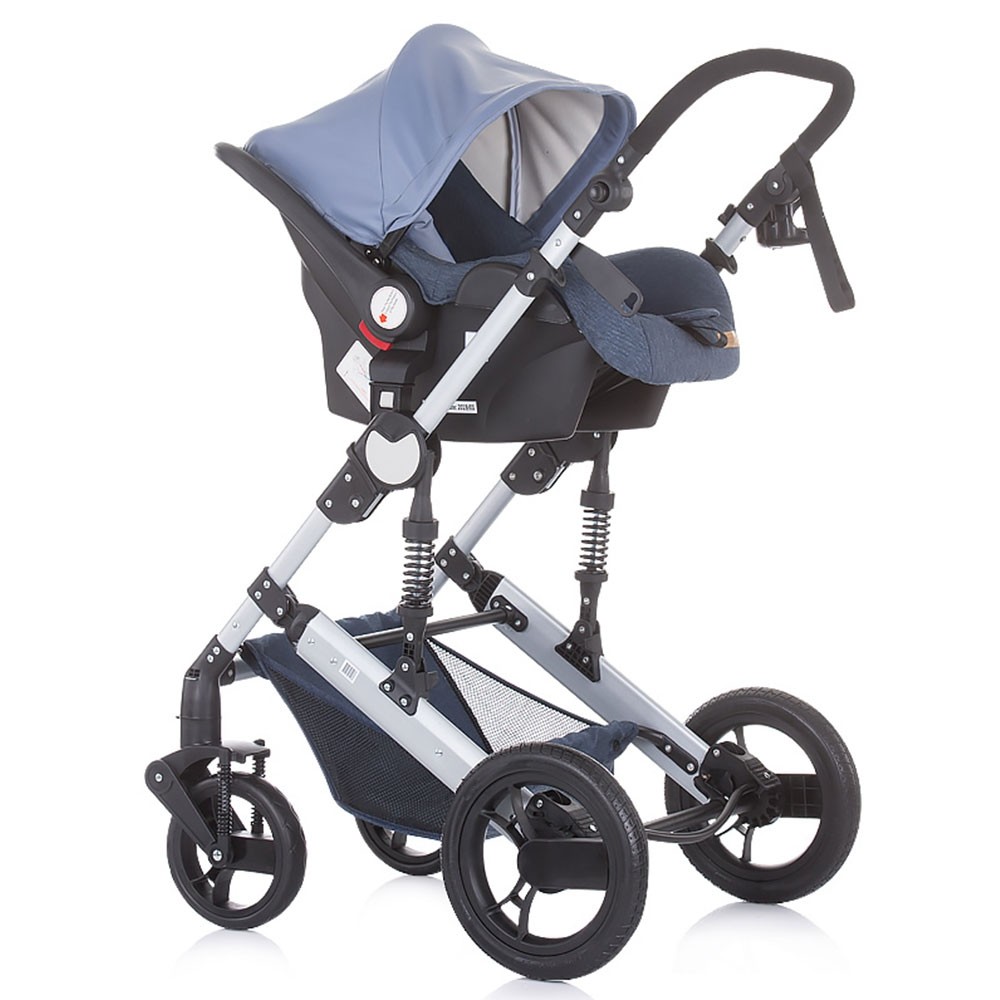 Carucior Chipolino Terra 2 in 1 blue linen image 4