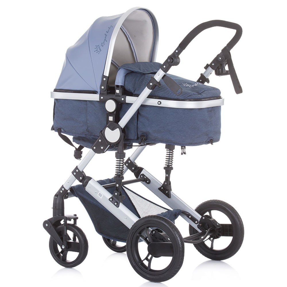 Carucior Chipolino Terra 2 in 1 blue linen image 6