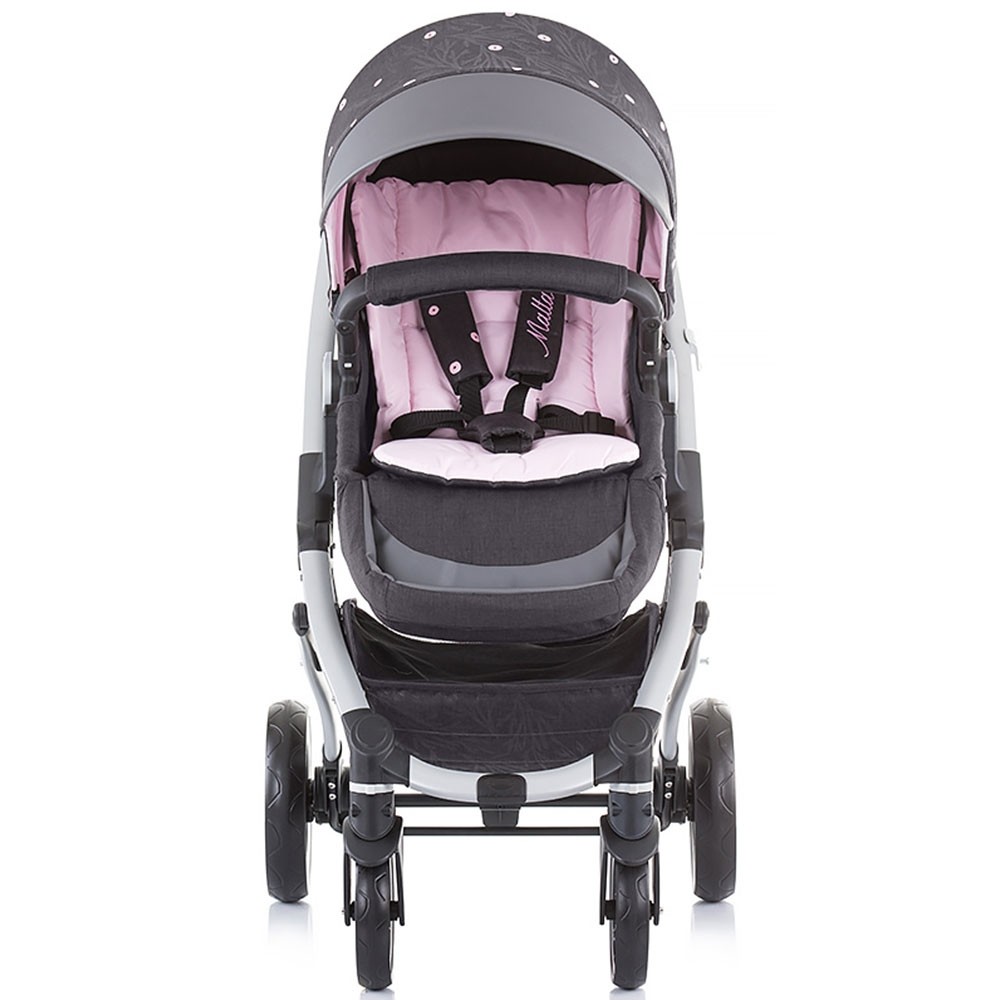 Carucior Chipolino Malta 3 in 1 baby pink image 7