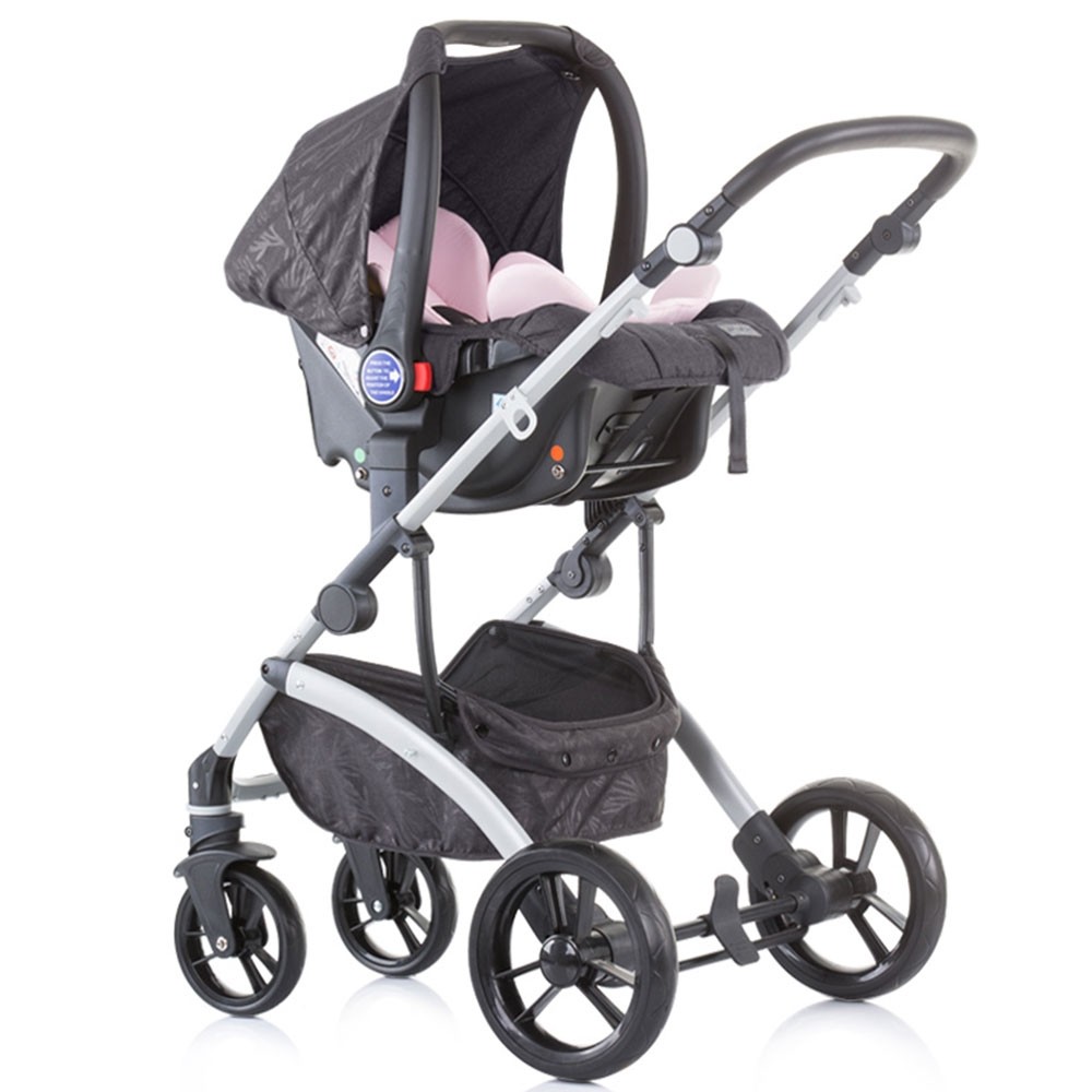 Carucior Chipolino Malta 3 in 1 baby pink image 13