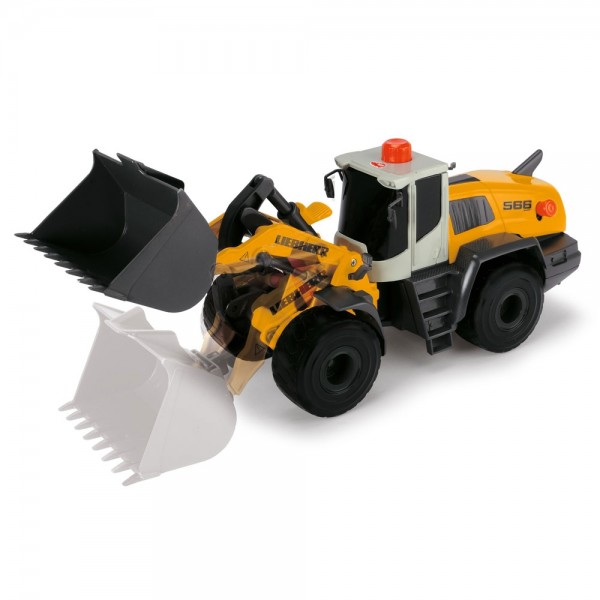 Excavator Dickie Toys Liebherr Air Pump Loader image 2