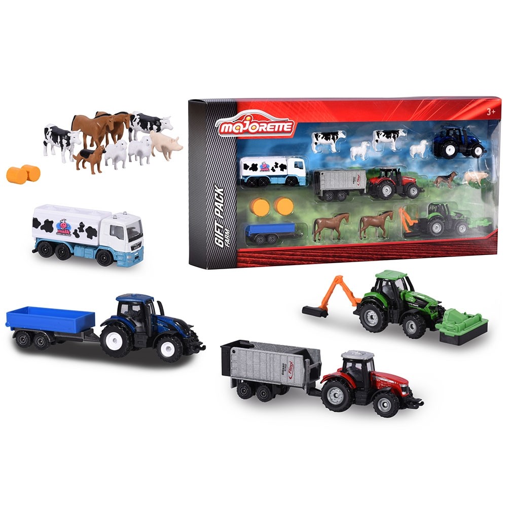 Set Majorette Big Farm cu 14 piese