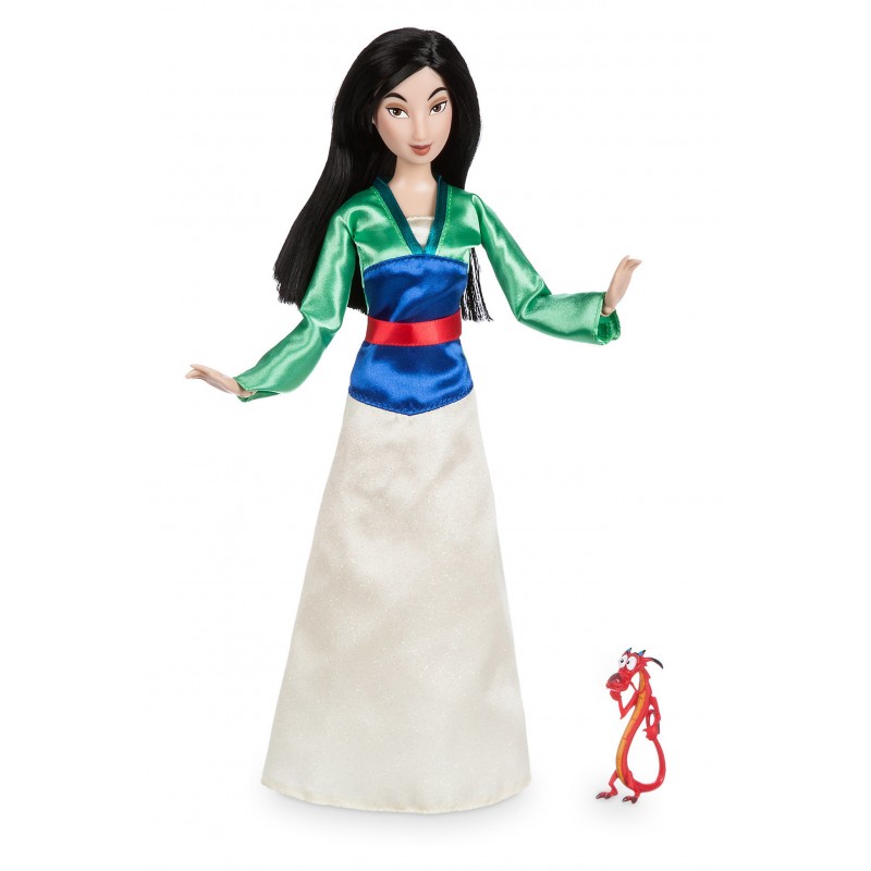 Papusa Disney Mulan cu figurina Mushu