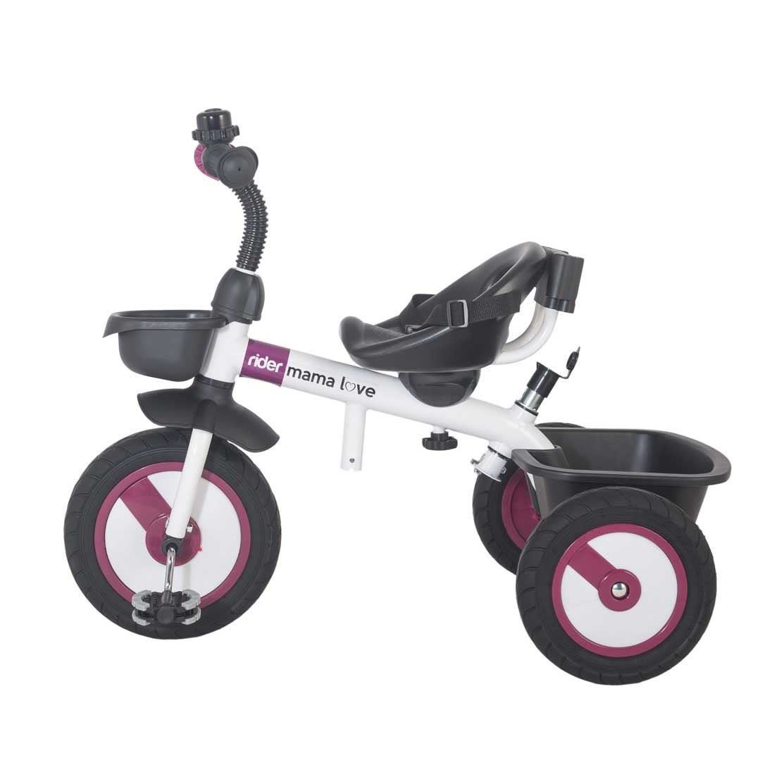 Tricicleta multifunctionala MamaLove Rider Gri image 4