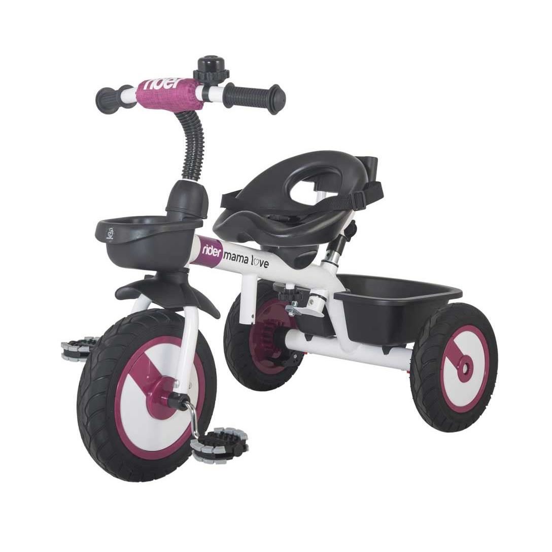  Tricicleta multifunctionala MamaLove Rider Albastru image 5