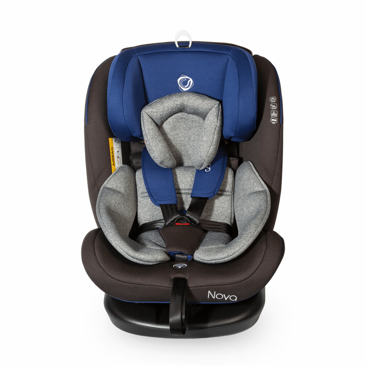 Scaun auto rotativ cu Isofix grupa 0-36 kg Coccolle Nova Albastru image 2