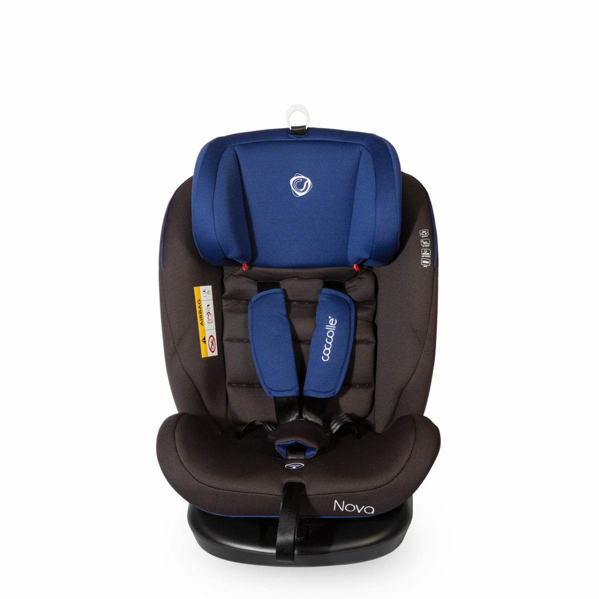 Scaun auto rotativ cu Isofix grupa 0-36 kg Coccolle Nova Albastru image 7