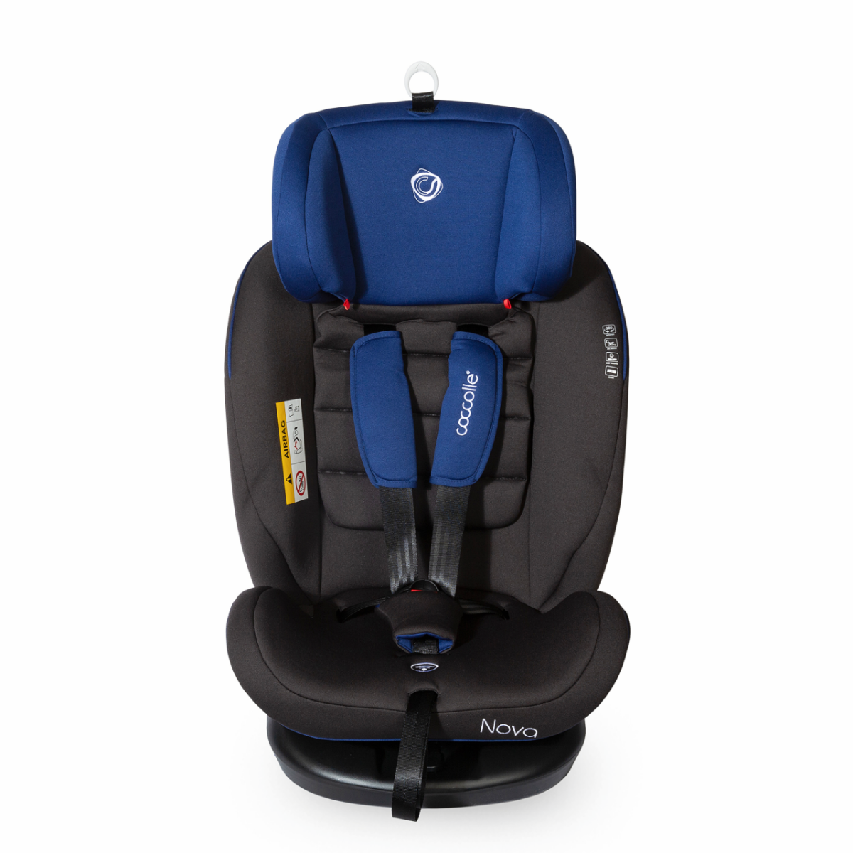 Scaun auto rotativ cu Isofix grupa 0-36 kg Coccolle Nova Albastru image 8