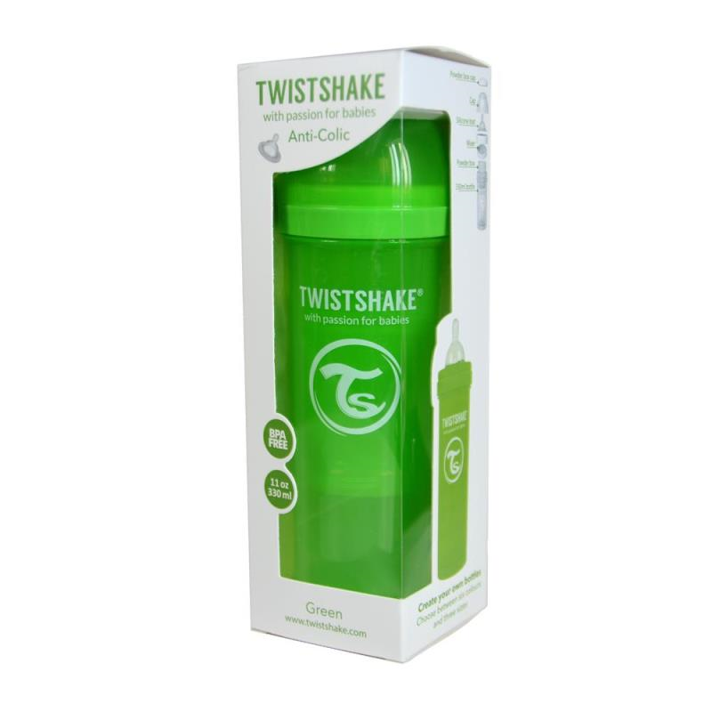 Biberon Anti-colici 330 ml Twistshake Roz image 2