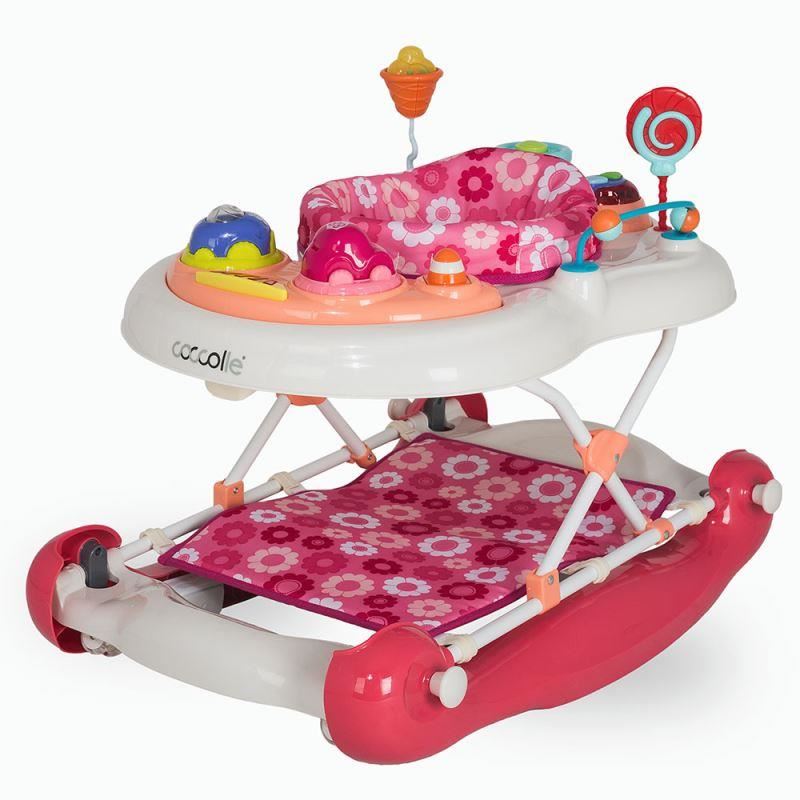 Premergator cu balansoar Coccolle Inizio Roz image 1