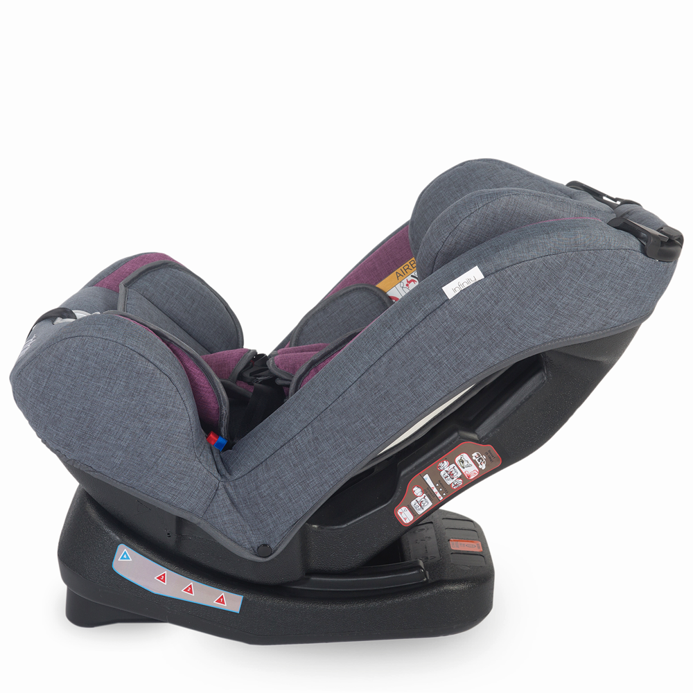 Scaun auto grupa 0-36 kg MamaLove Infinity Violet image 3