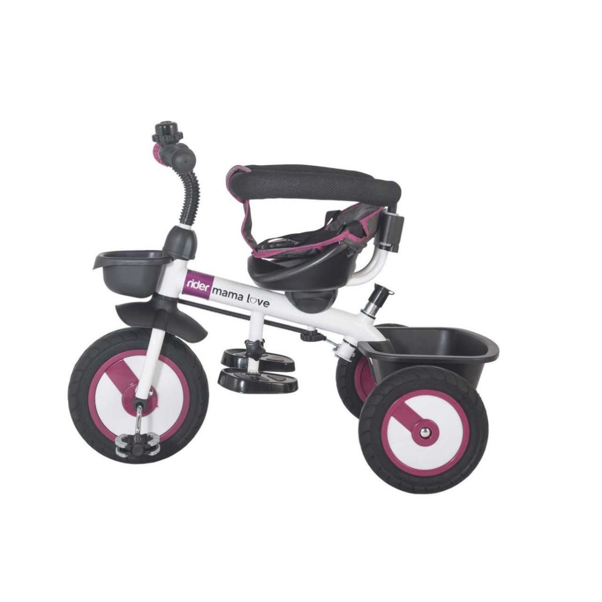 Tricicleta multifunctionala MamaLove Rider Violet image 2