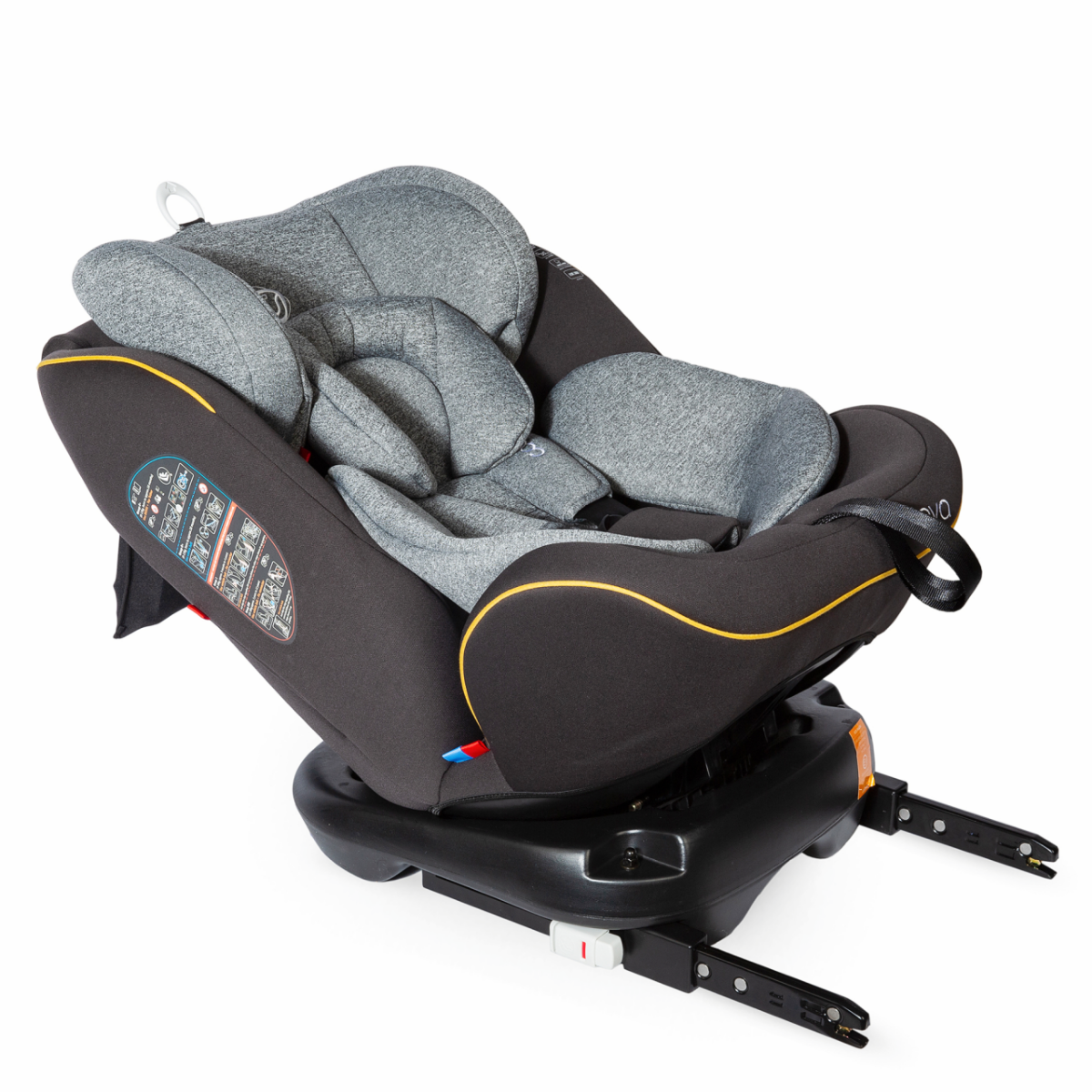 Scaun auto rotativ cu Isofix grupa 0-36 kg Coccolle Nova Gri image 3