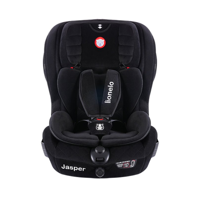 Lionelo - Scaun auto copii Jasper, cu Isofix, 9-36 Kg, Black