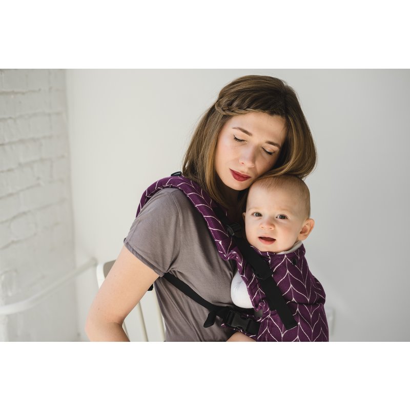 Kavka - Marsupiu ergonomic 2 in 1, Sage Braid image 2