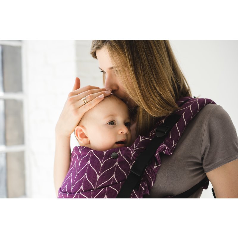 Kavka - Marsupiu ergonomic 2 in 1, Sage Braid image 4