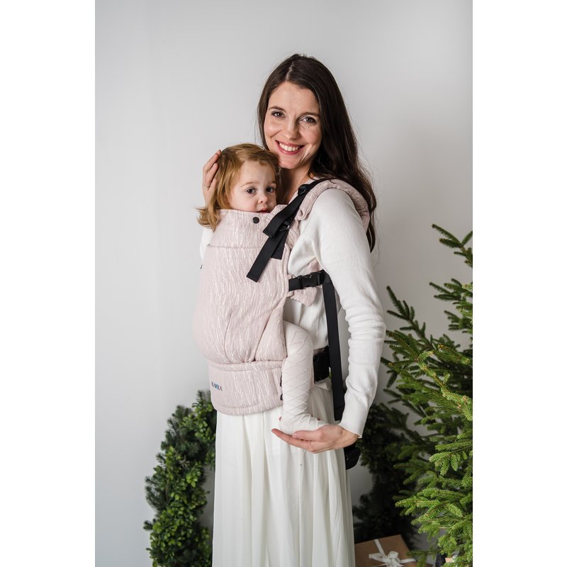 Kavka - Marsupiu ergonomic 2 in 1, Jasmine Straw image 9