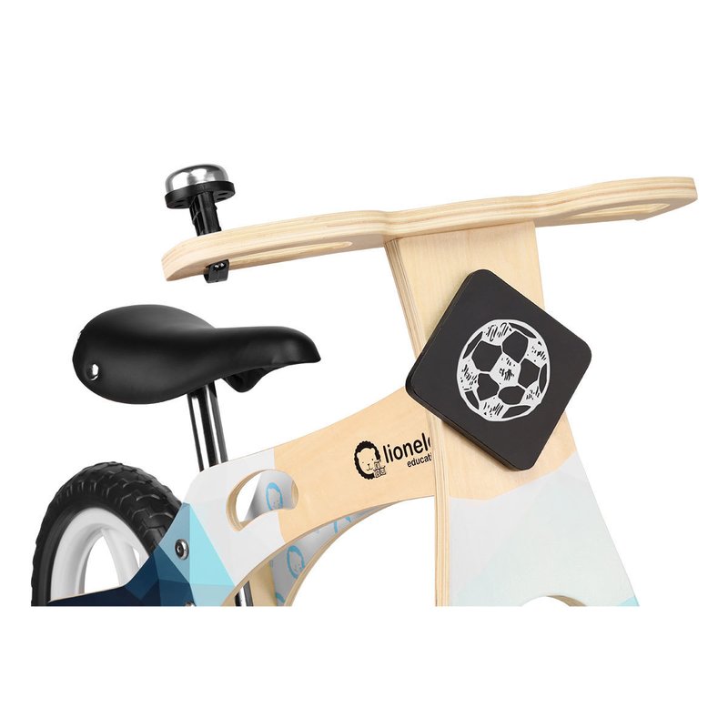 Lionelo - Bicicleta din lemn fara pedale Willy, Indygo image 2