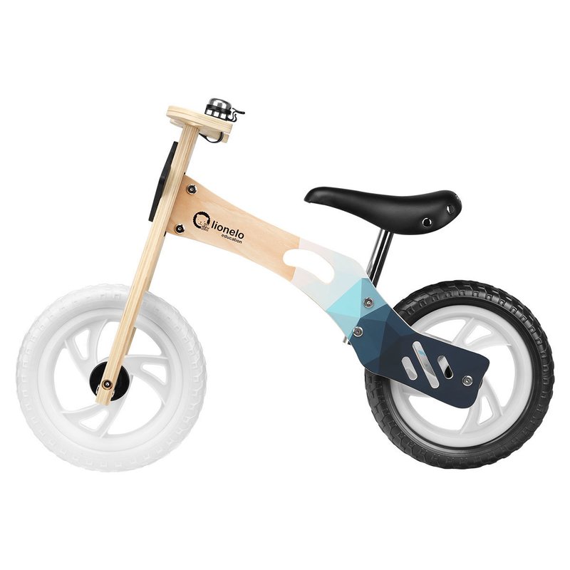 Lionelo - Bicicleta din lemn fara pedale Willy, Indygo image 4