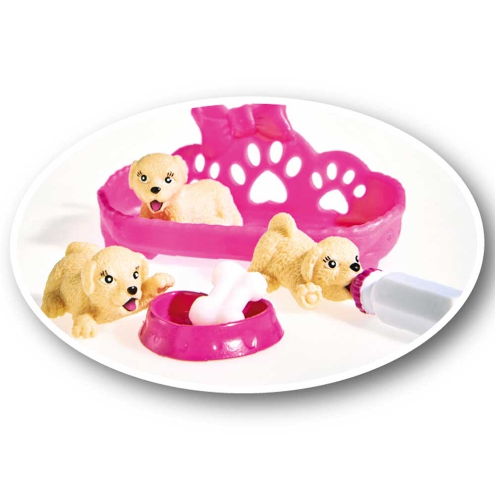 Papusa Simba Evi Love Puppy Love papusa 12 cm cu 3 catelusi si accesorii image 3