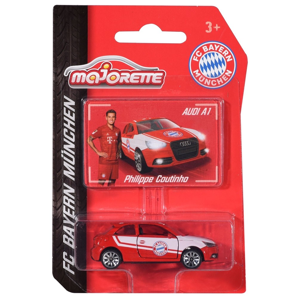 Masinuta Majorette FC Bayern Munchen Audi A1 Coutinho 10 image 2