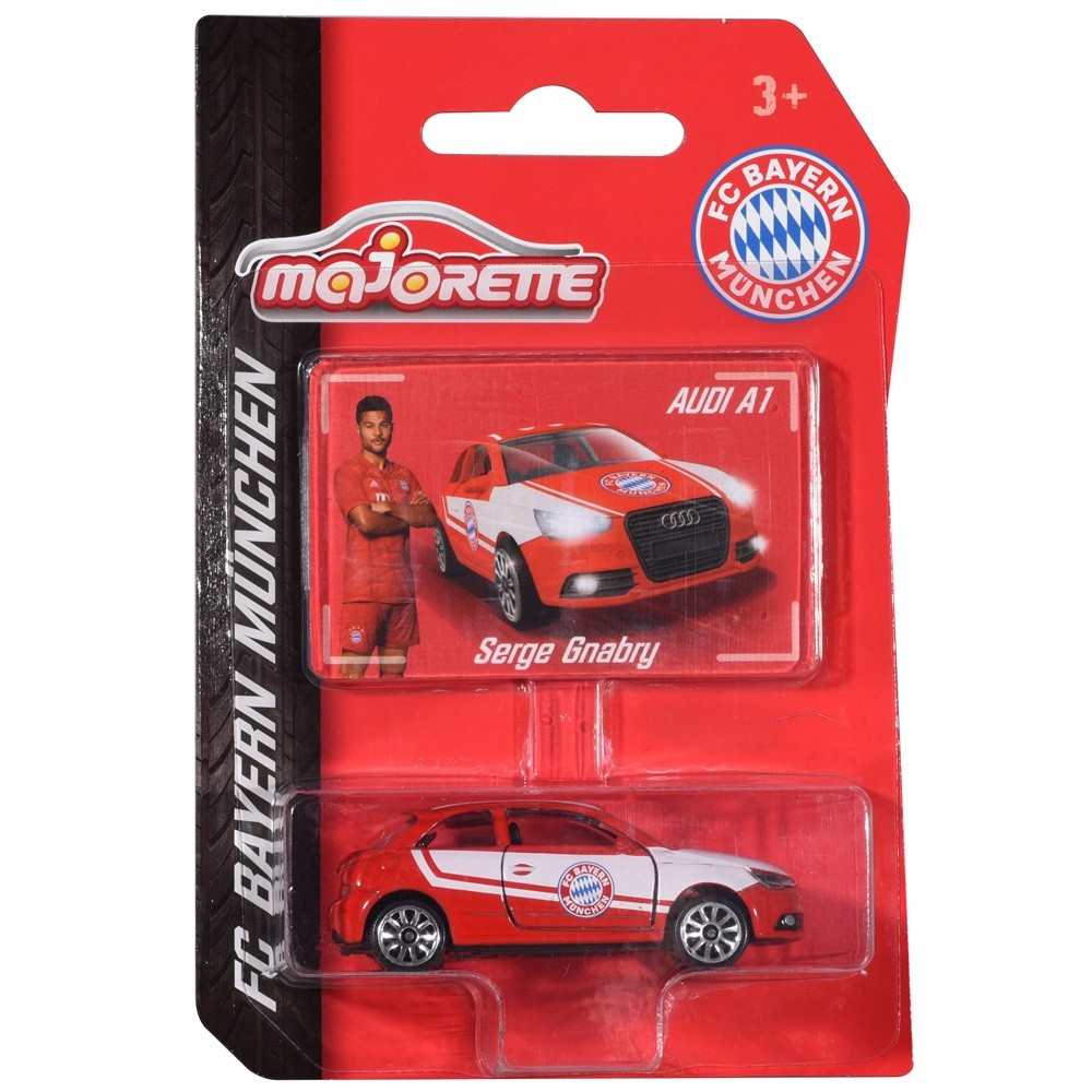 Masinuta Majorette FC Bayern Munchen Audi A1 Gnabry 22 image 2