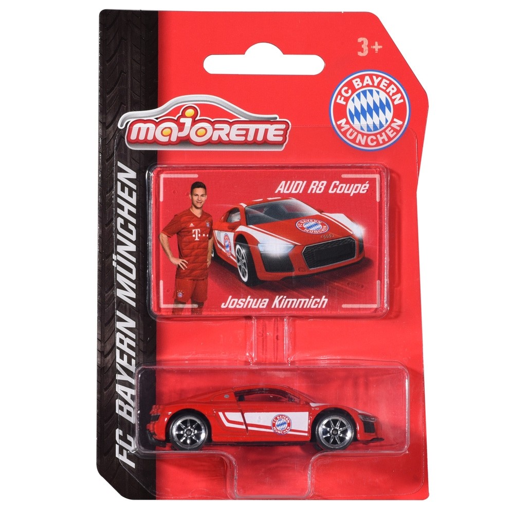 Masinuta Majorette FC Bayern Munchen Audi R8 Coupe Kimmich 32 image 2