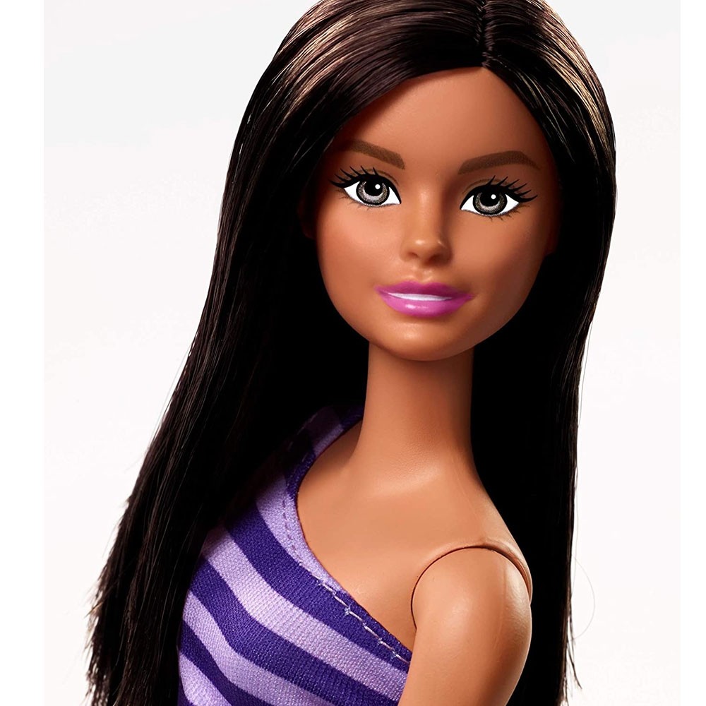 Papusa Barbie by Mattel Fashionistas cu tinuta petrecere FXL69 image 2
