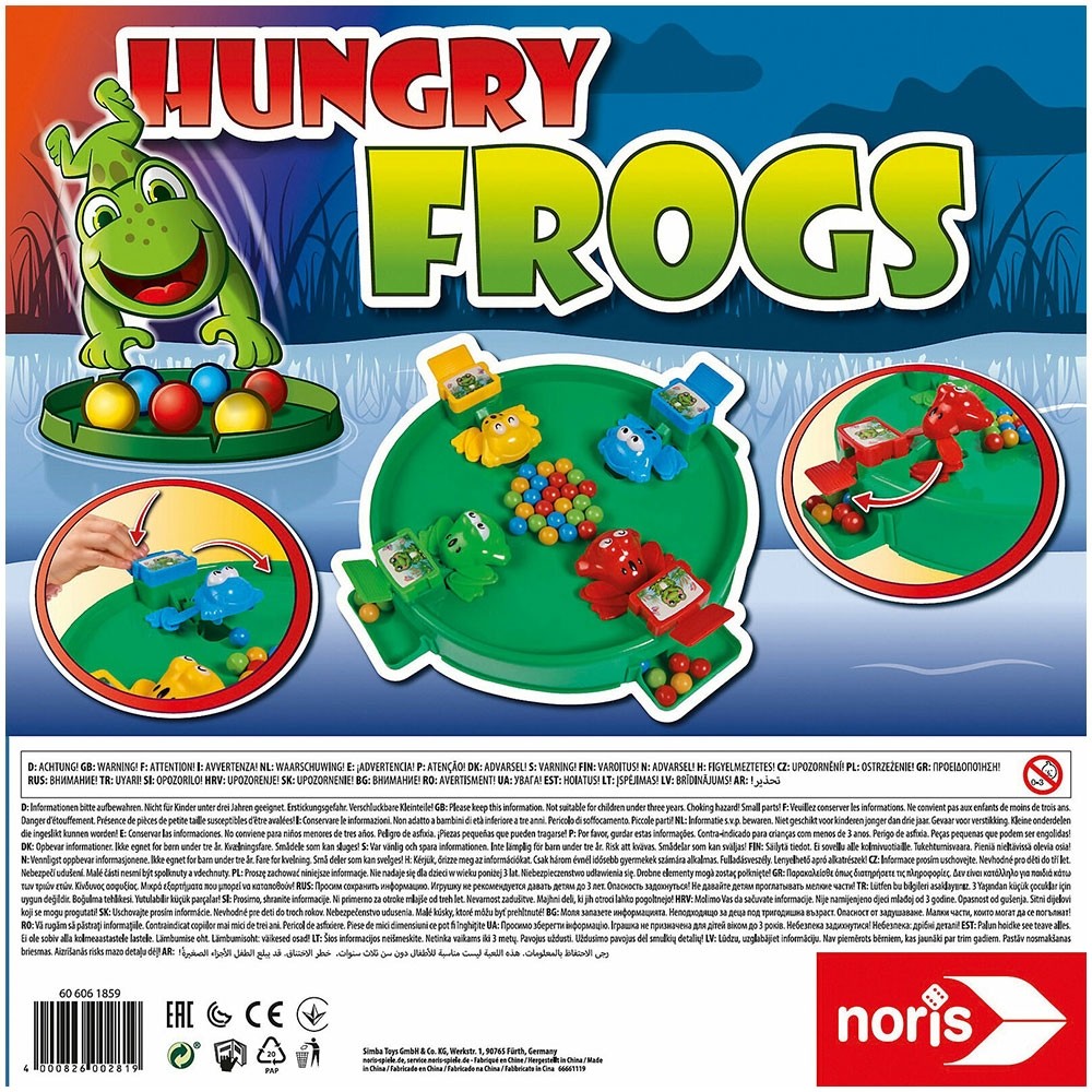 Joc Noris Hungry Frogs image 4