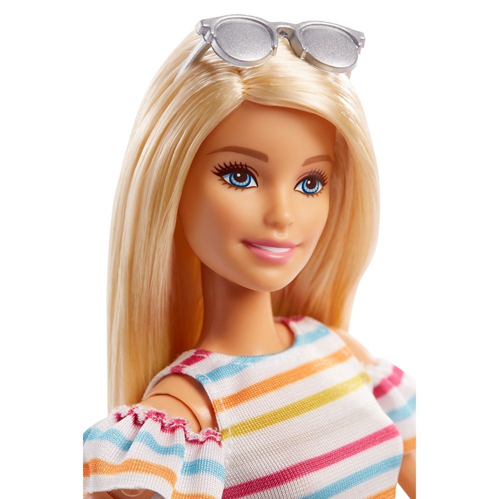 Papusa Barbie by Mattel Fashionistas papusa in scaun cu rotile si rampa image 3