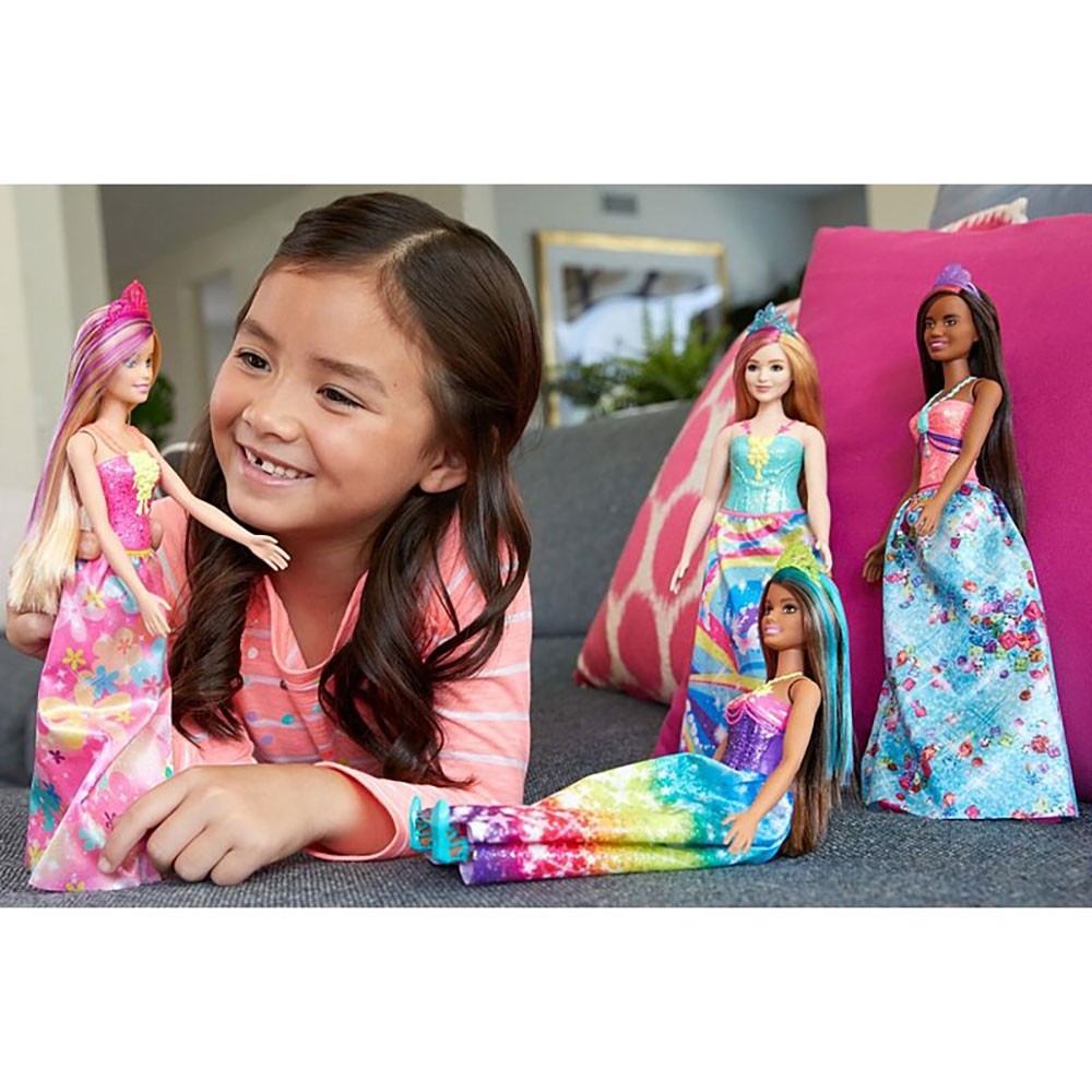 Papusa Barbie by Mattel Dreamtopia printesa GJK13 image 4