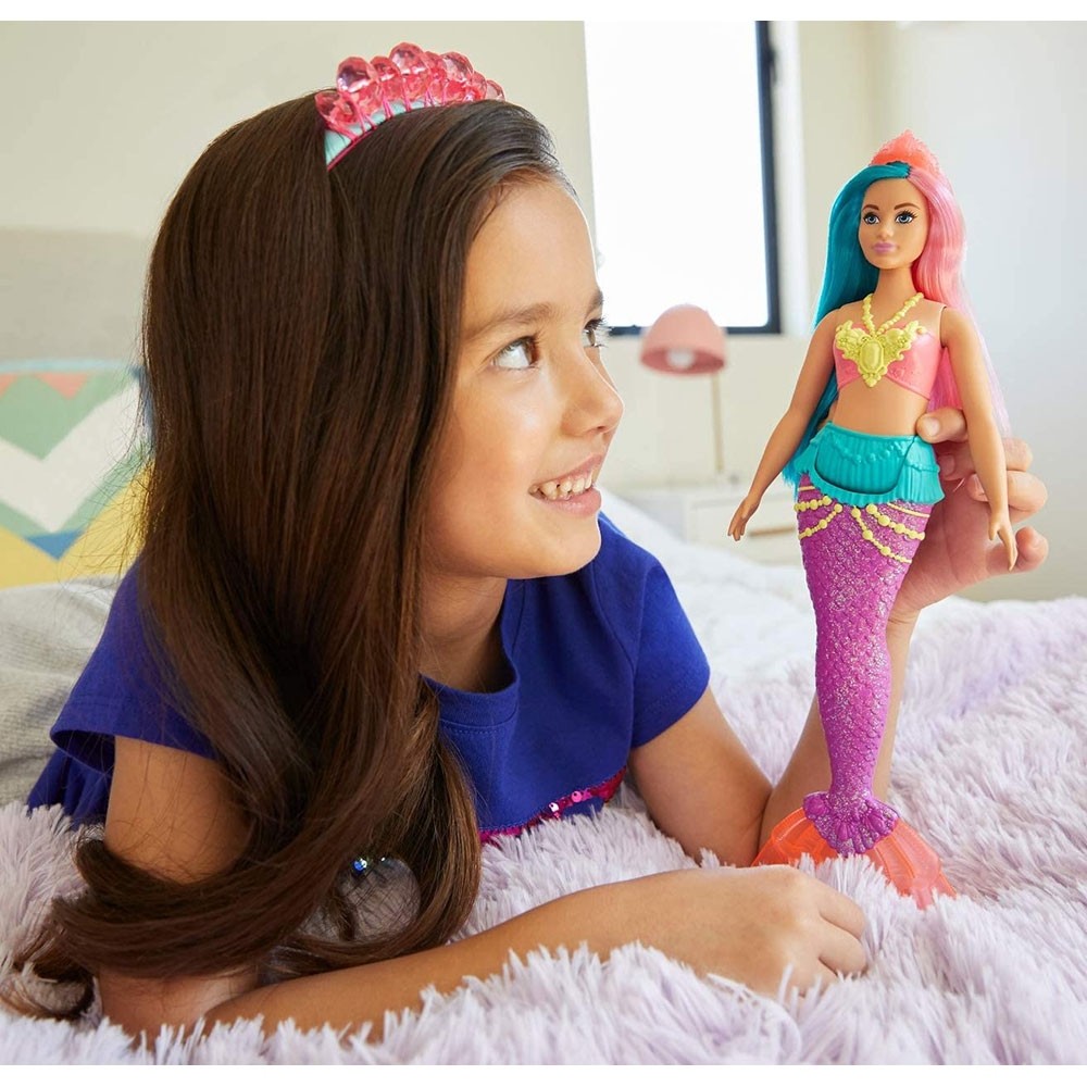 Papusa Barbie by Mattel Dreamtopia Sirena GJK11 image 4