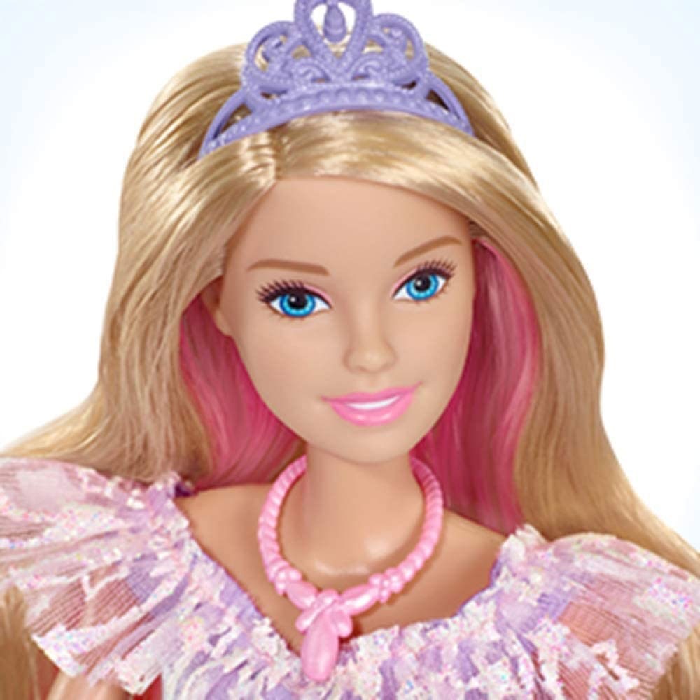 Papusa Barbie by Mattel Dreamtopia Printesa in rochie de bal cu accesorii image 5