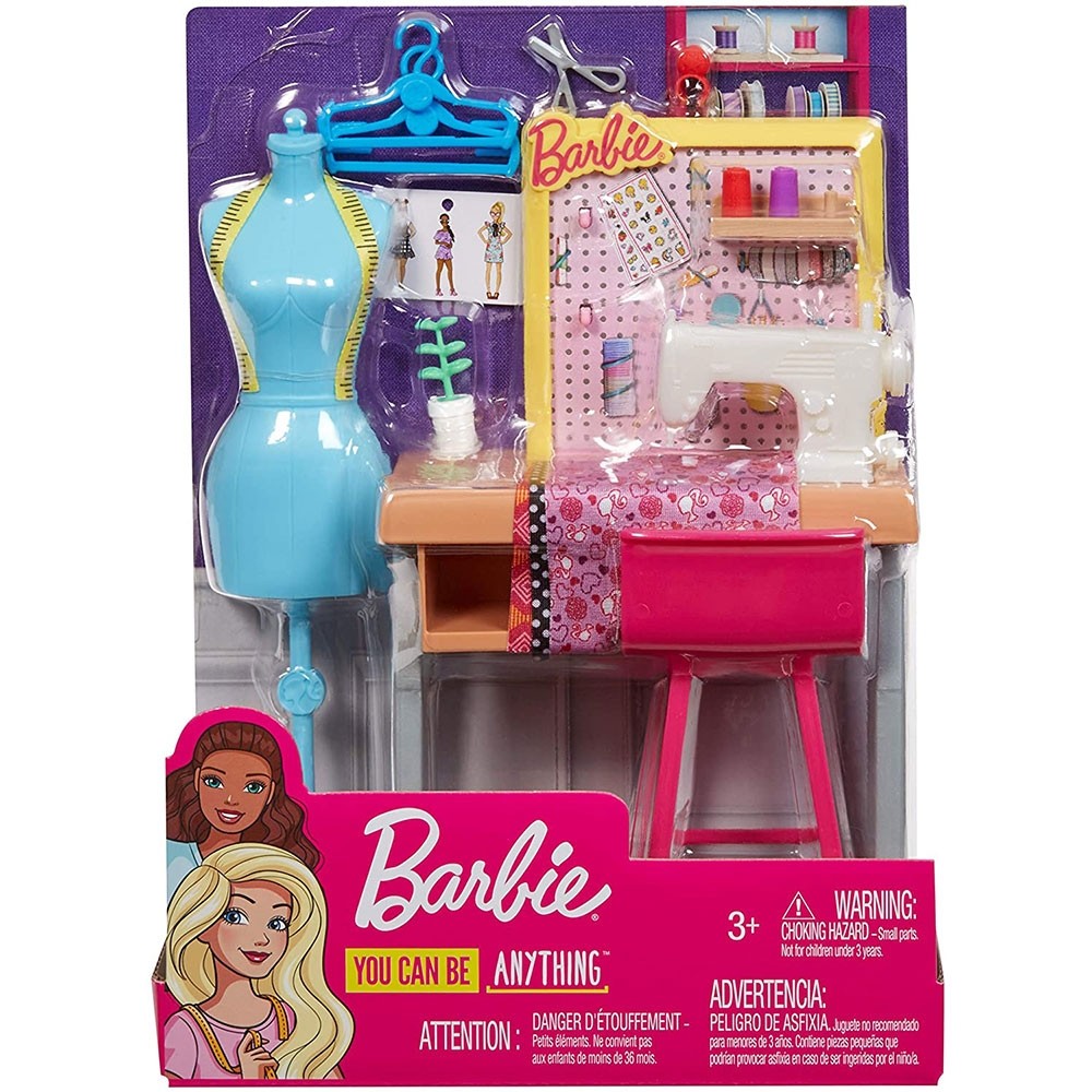 Set Barbie by Mattel I can be Croitorie FXP10 cu accesorii image 2