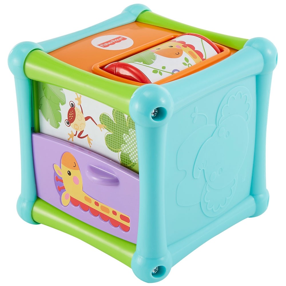 Cub cu activitati Fisher Price by Mattel Infant Animalute image 2