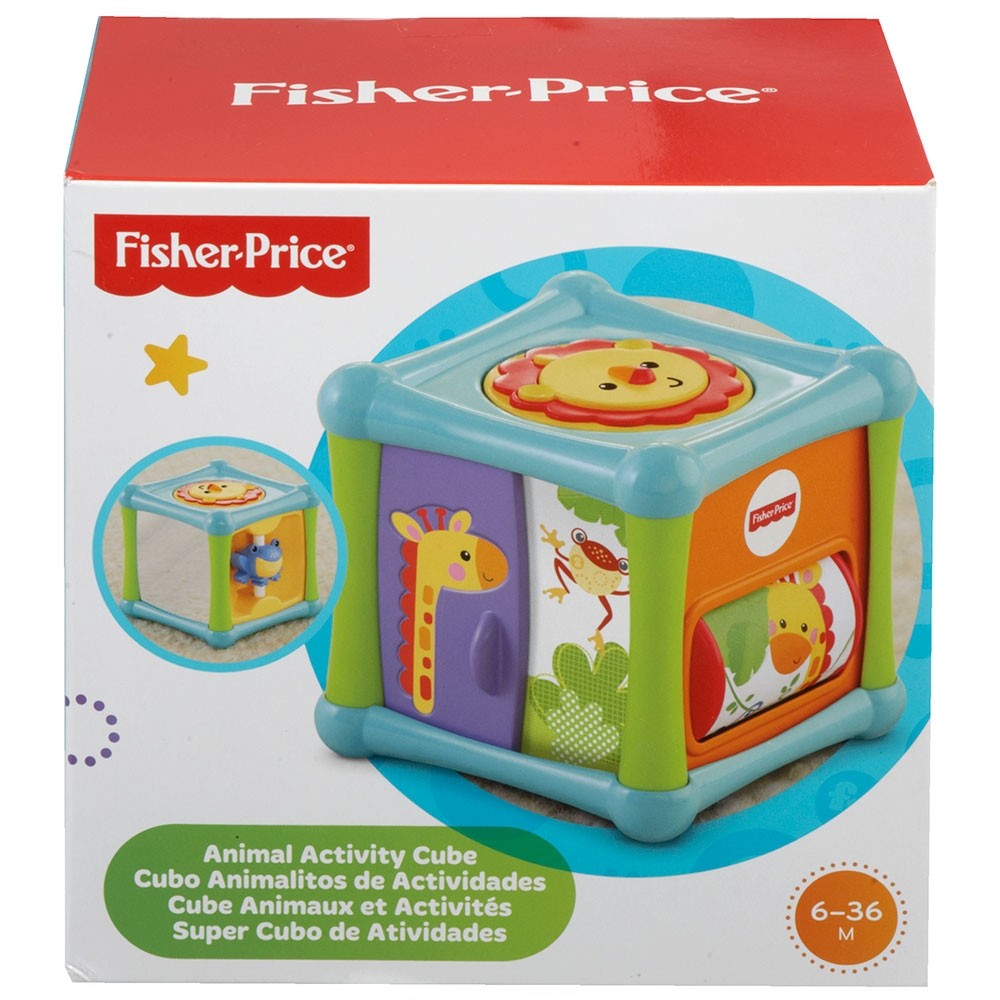Cub cu activitati Fisher Price by Mattel Infant Animalute image 3