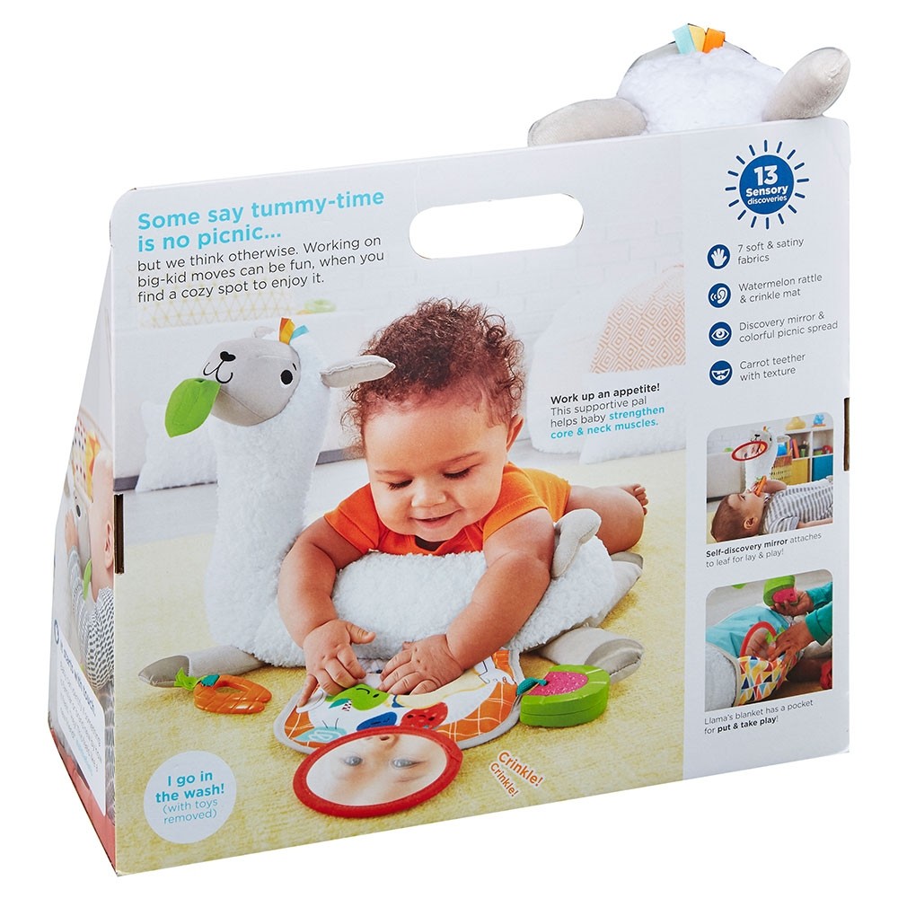 Covoras de joaca Fisher Price by Mattel Newborn Lama image 7