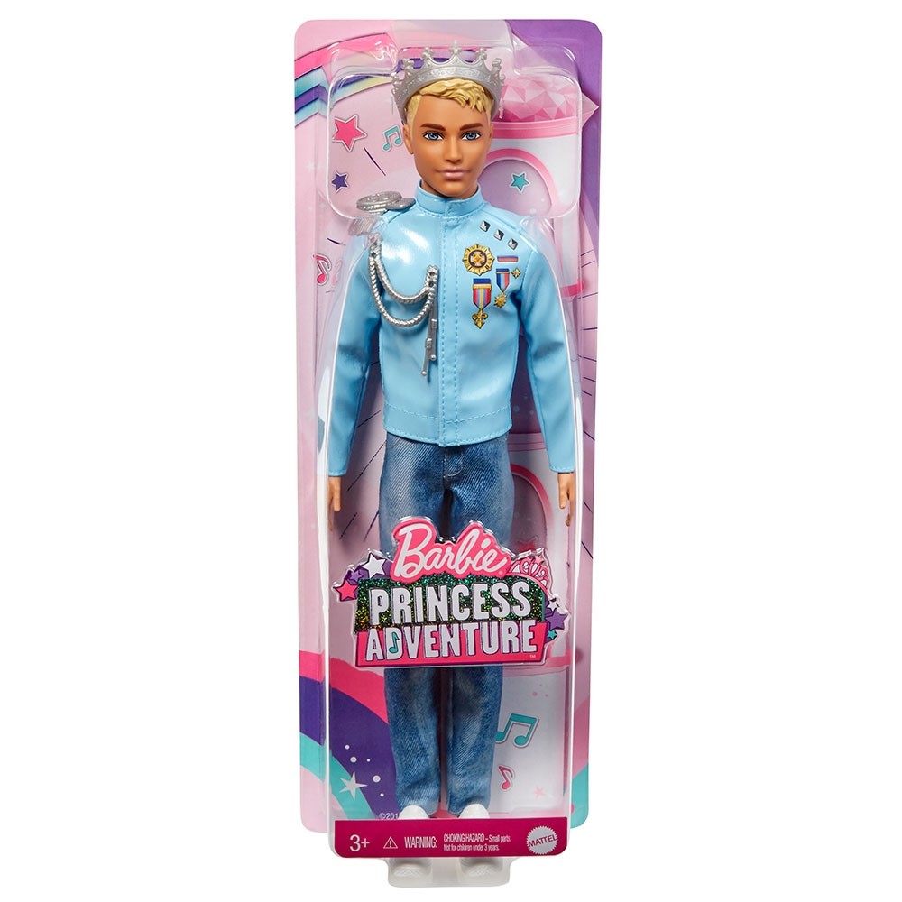 Papusa Barbie by Mattel Modern Princess Theme Printul Ken image 1