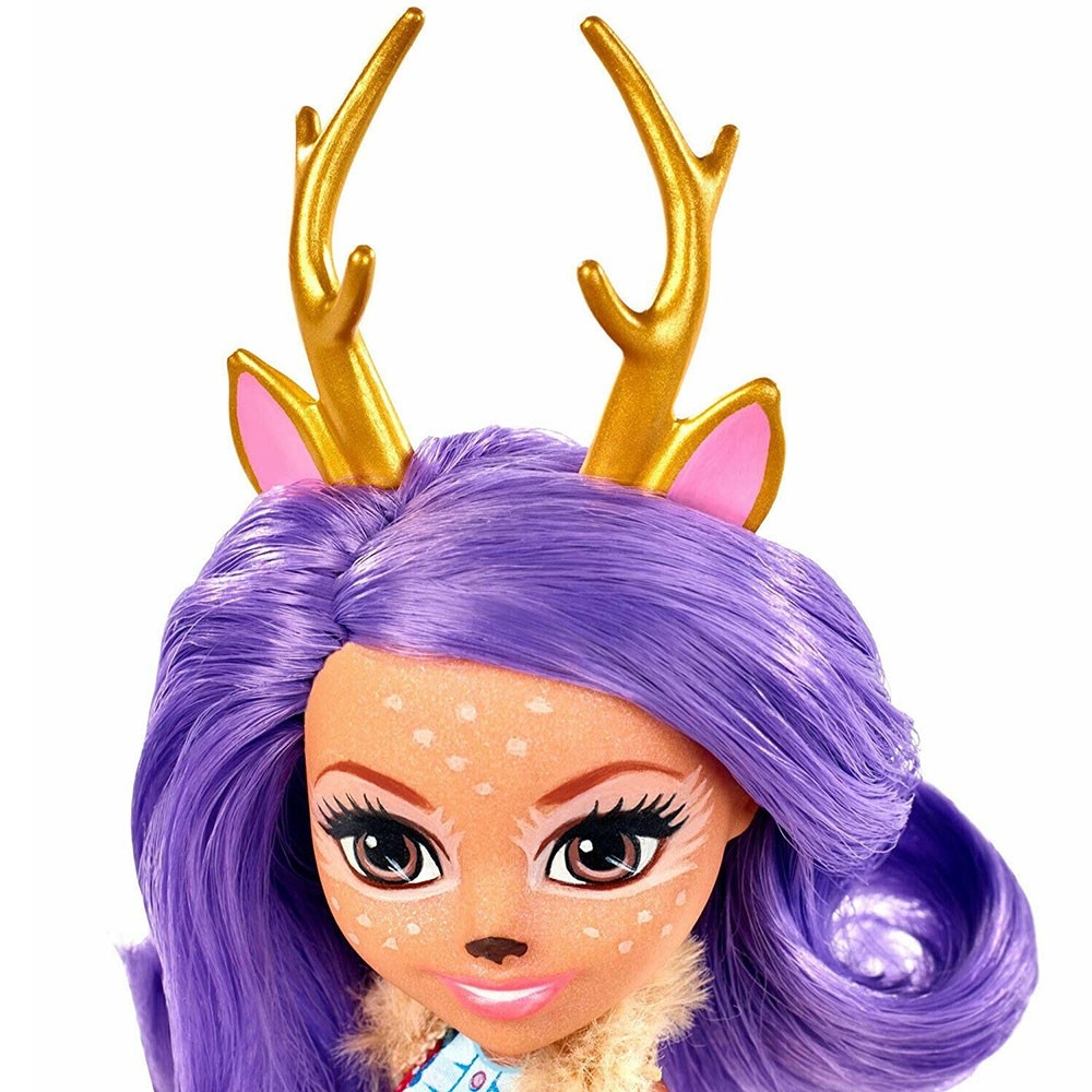 Papusa Enchantimals by Mattel Danessa Deer cu figurina image 2