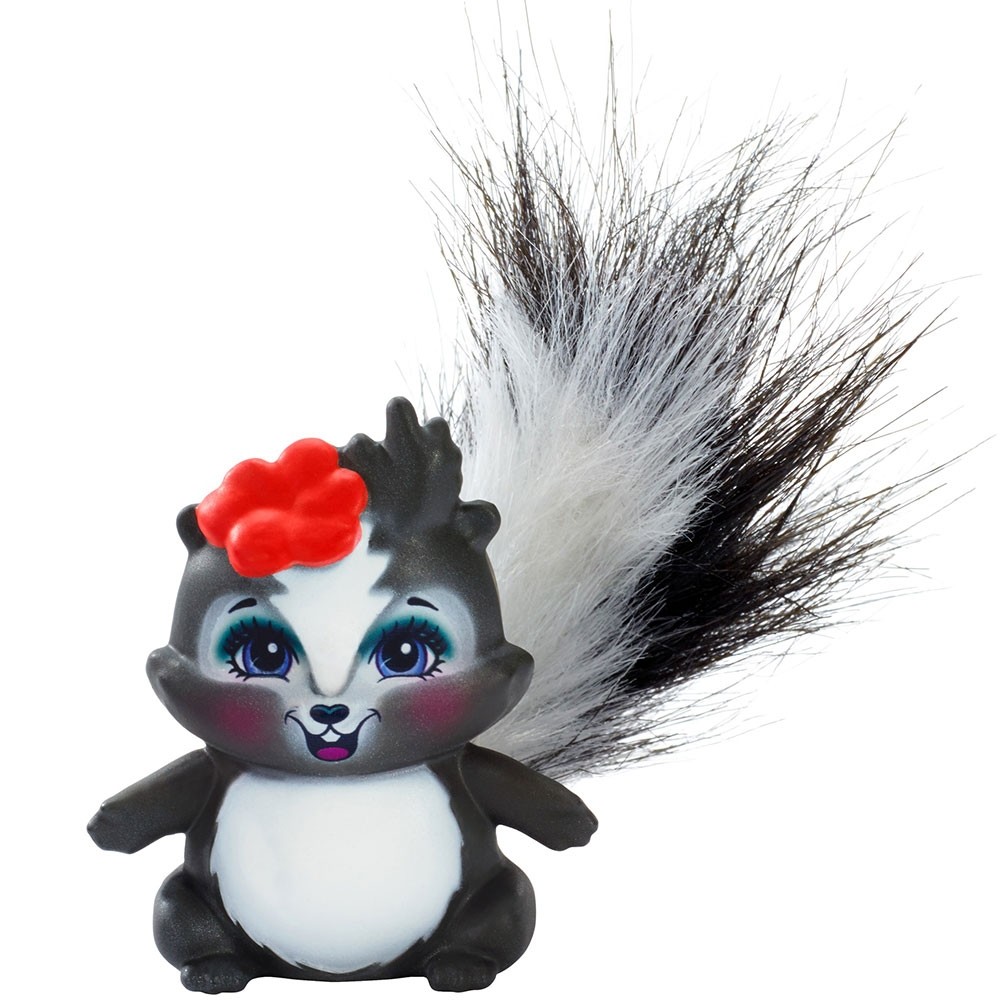 Papusa Enchantimals by Mattel Sage Skunk cu figurina image 5