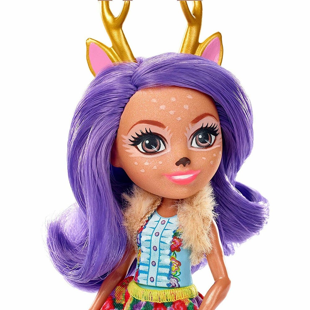 Papusa Enchantimals by Mattel Danessa Deer cu figurina image 3