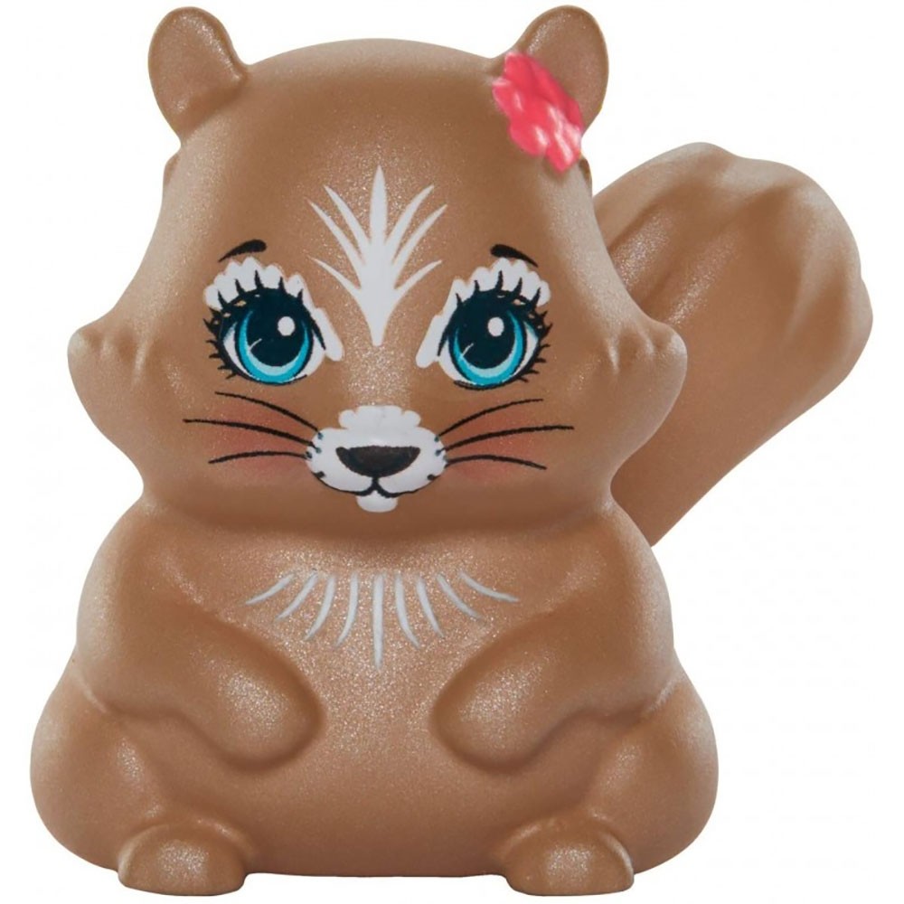 Set Enchantimals by Mattel papusa Sharlotte Squirrel, figurina Peanut si accesorii image 6