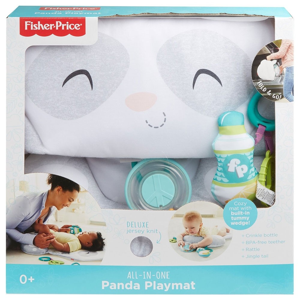 Covoras de joaca Fisher Price by Mattel Newborn Panda image 4