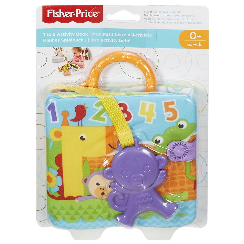 Jucarie Fisher Price by Mattel Newborn Carticica cu numere si activitati image 8