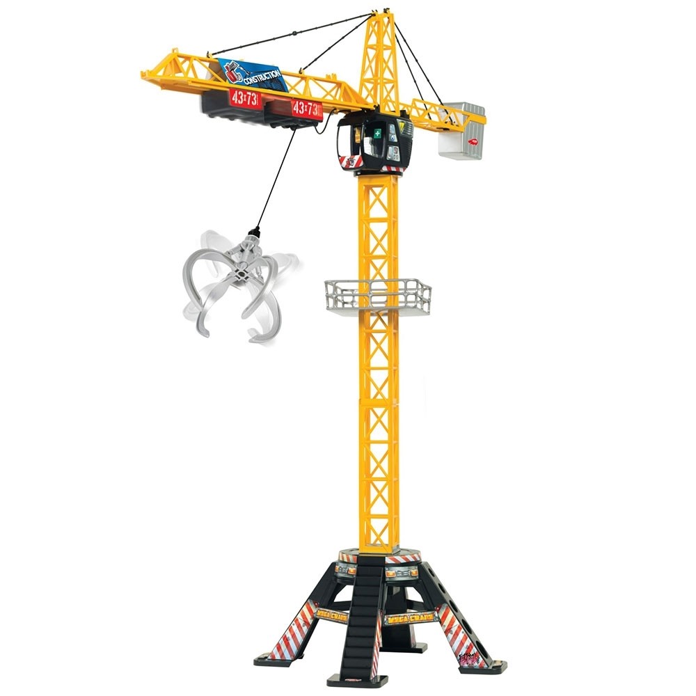 Jucarie Dickie Toys Macara Mega Crane 120 cm cu telecomanda image 2