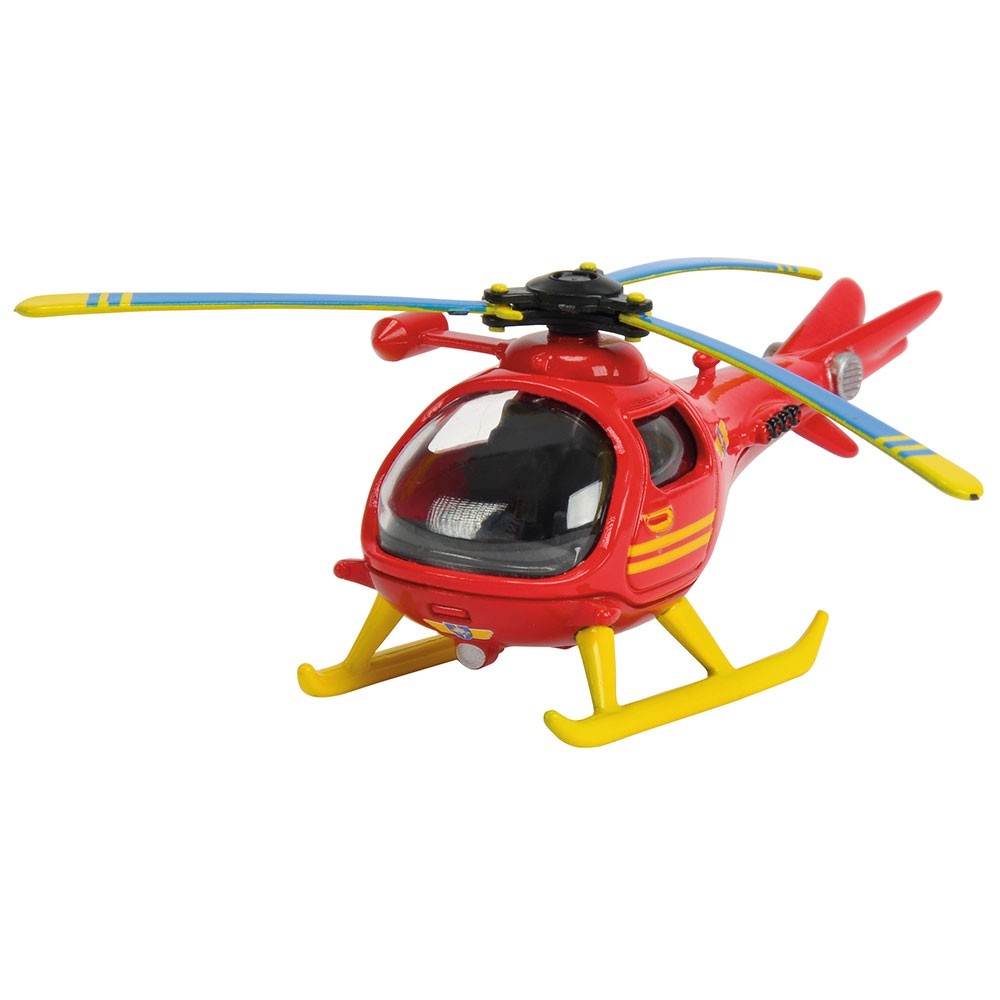 Pista de masini Dickie Toys Fireman Sam Fire Rescue Center cu elicopter si accesorii image 1
