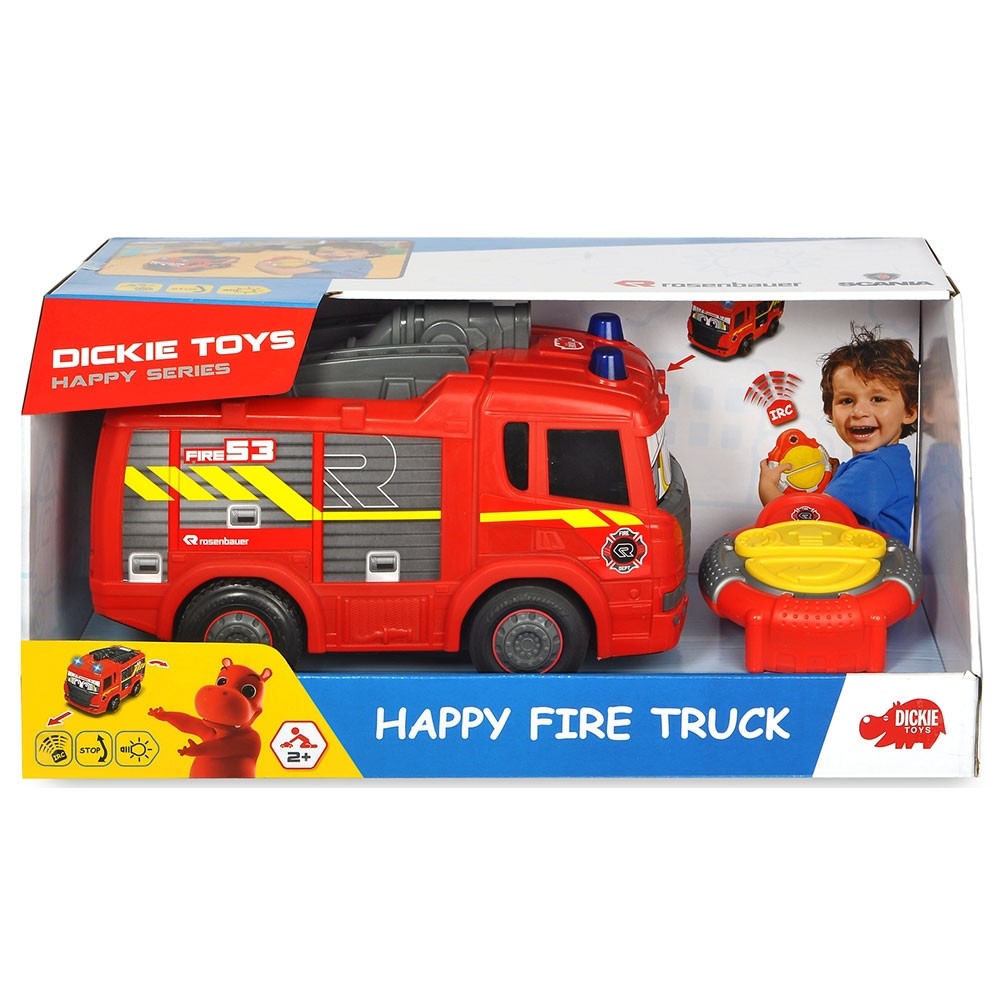 Masina de pompieri Dickie Toys Happy Fire Truck cu telecomanda image 5