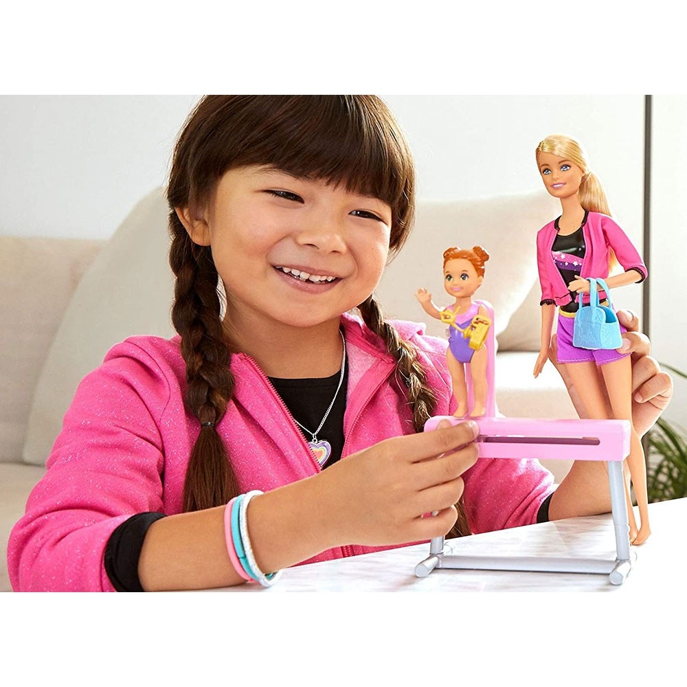 Set Barbie by Mattel I can be Sport 2 papusi cu accesorii FXP39 image 3