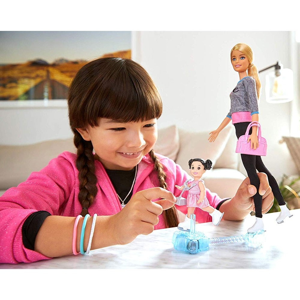 Set Barbie by Mattel I can be Sport 2 papusi cu accesorii FXP38 image 3